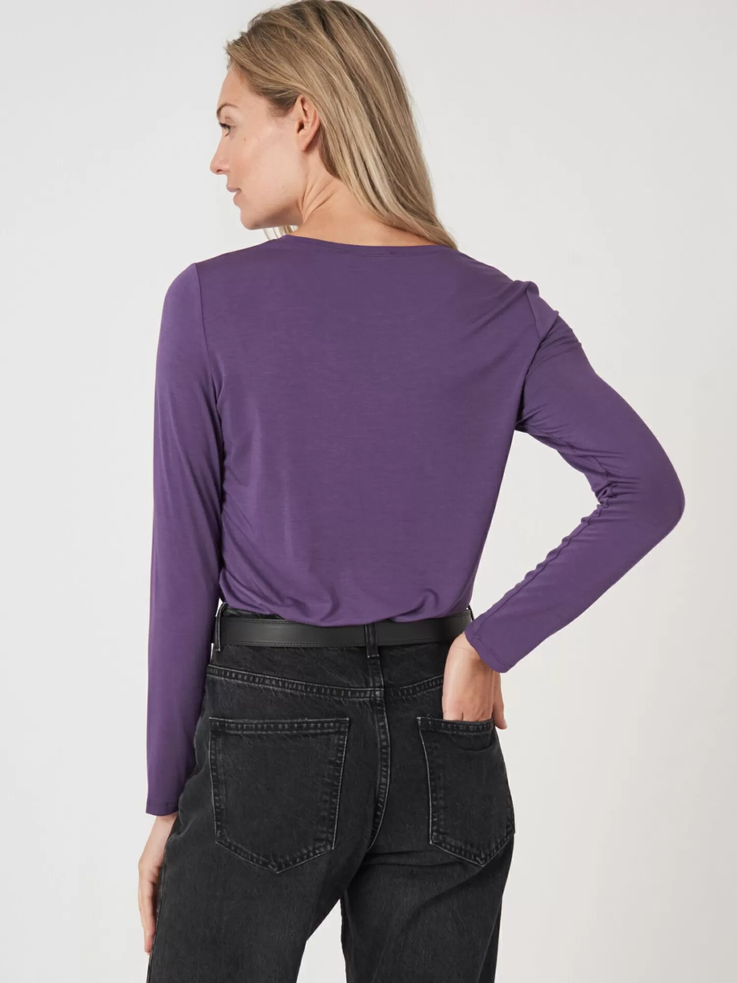 Discount Basic Damestop Met Lange Mouwen Dames Tops