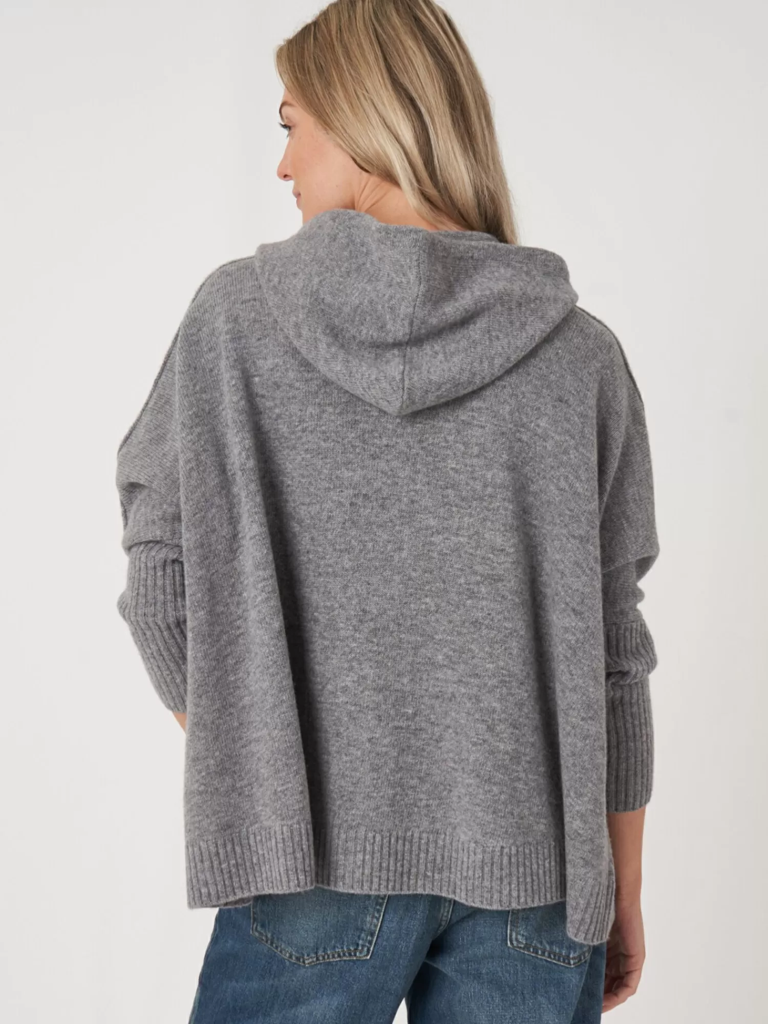 Cheap Casual Gebreide Hoodie Met Rits Dames Vesten