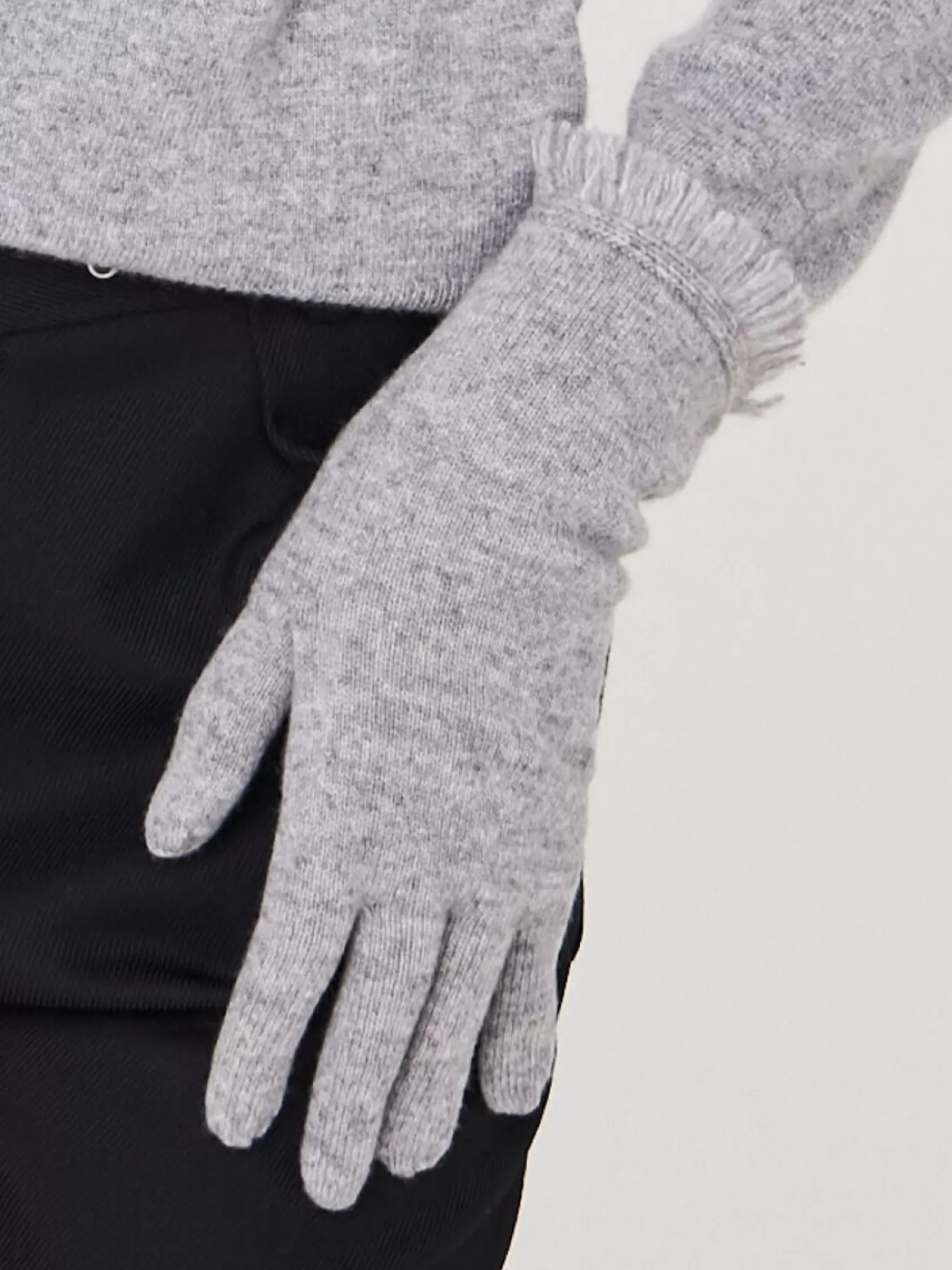 Shop Handschoenen Met Franjes Van Organisch Cashmere Dames Accessoires