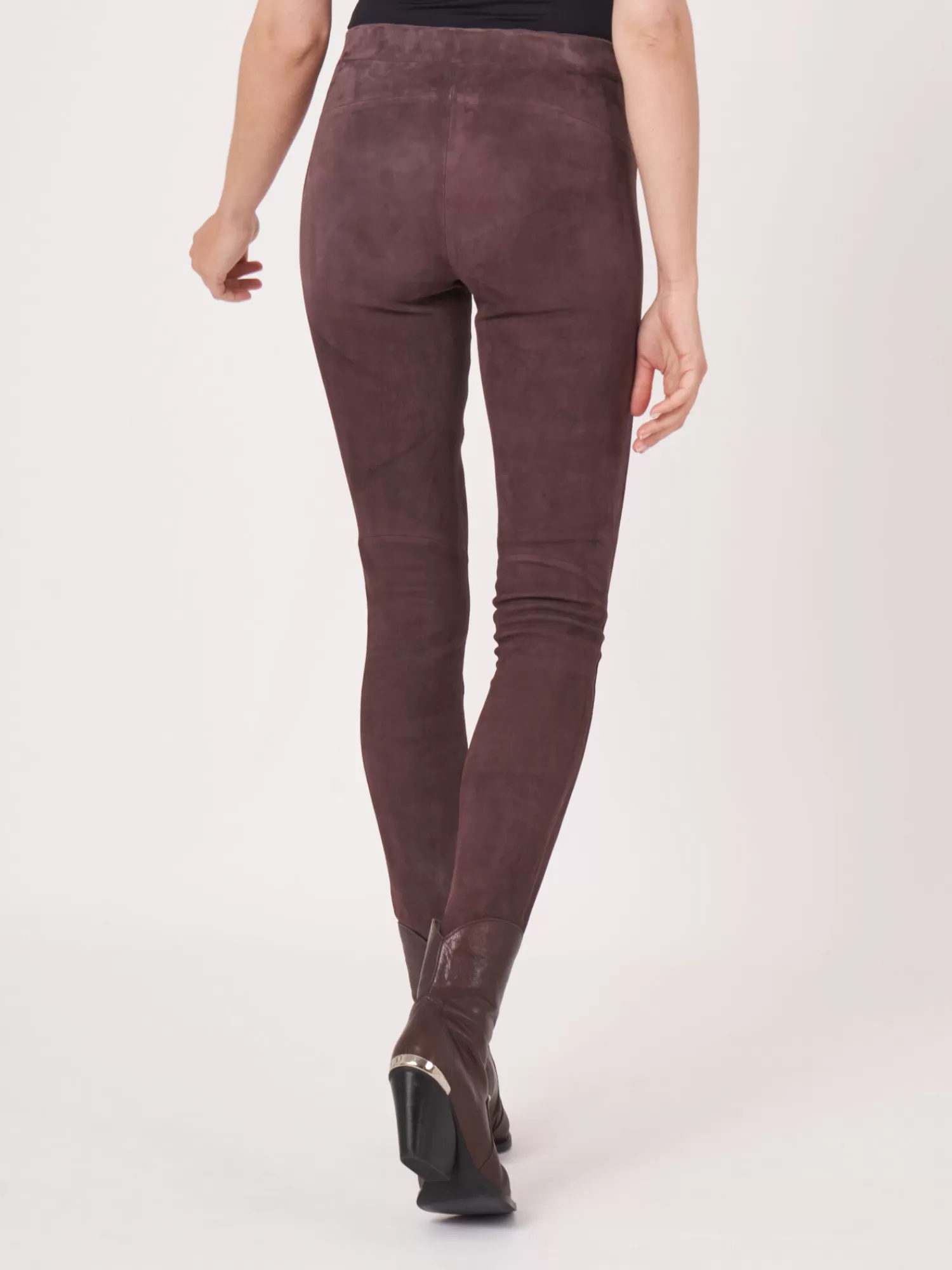 Best Sale Legging Van Suede Dames Leer