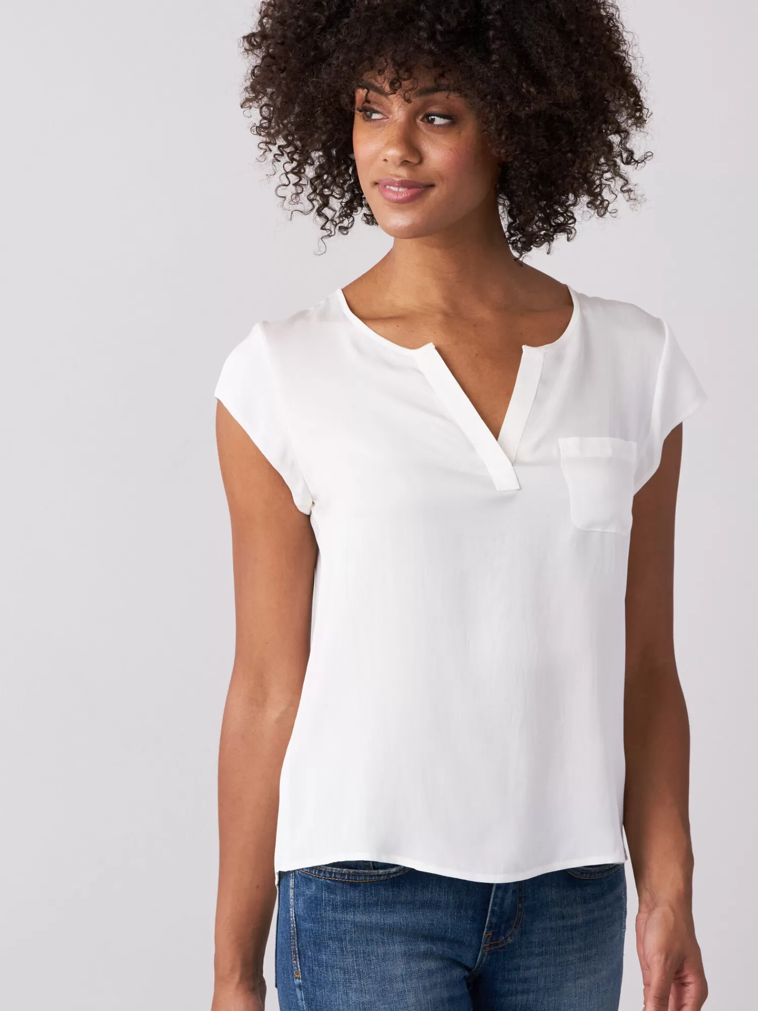 Cheap Top Met Borstzakje Dames Tops