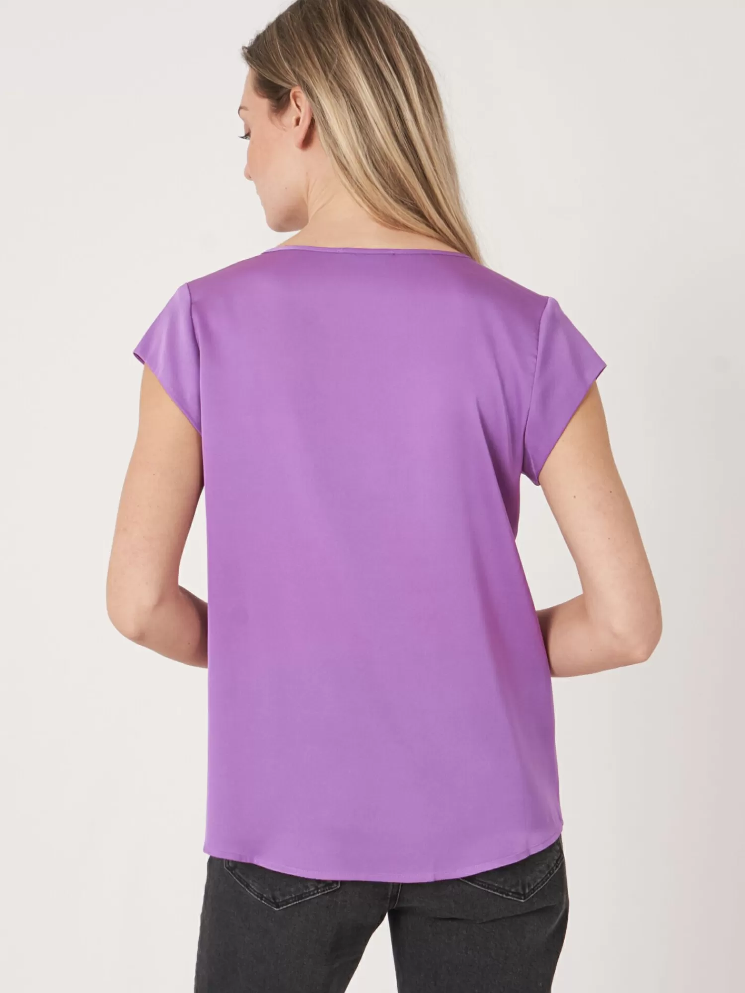 Clearance Top Met Borstzakje Dames Blouses